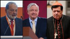 AMLO, Slim y Norberto Rivera, los tres importantes personajes infectados de Covid-19 en México