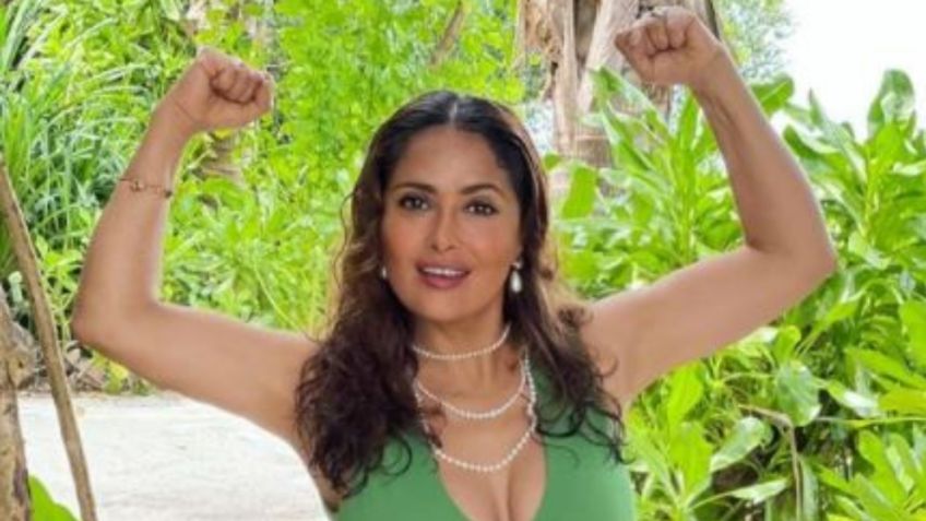 Salma Hayek presume primera CASA comprada en México