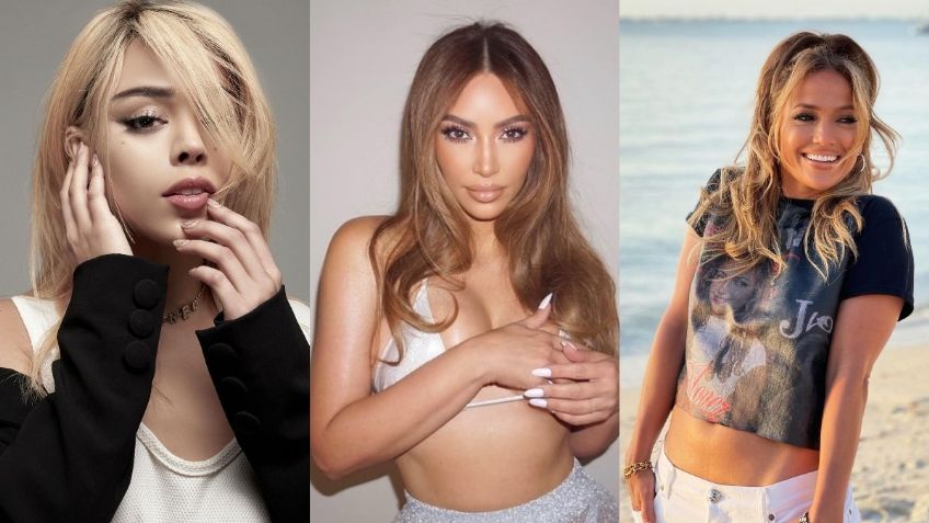 Danna Paola, JLo y Kim Kardashian te enseñan a lucir el PEINADO que todas quieren tener: FOTOS