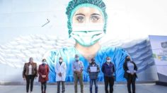 Presentan murales “Héroes sin capa” en honor a personal médico que atiende Covid-19 en Durango