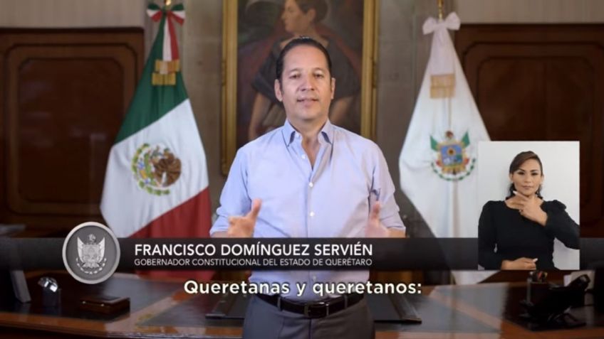 Francisco Domínguez anuncia apoyos a sectores afectados por la pandemia en Querétaro