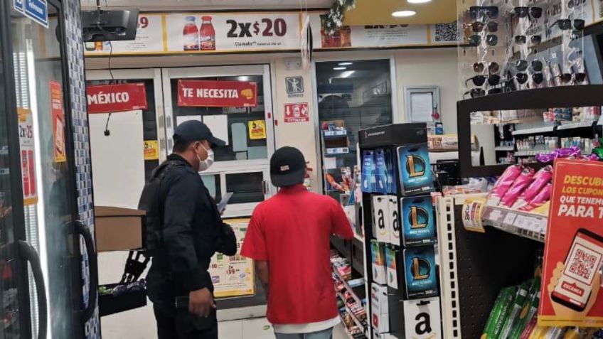 Con un esmeril hombres armados roban caja de seguridad de tienda en Juchitán