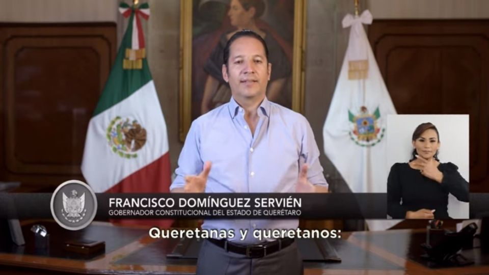 A través de las redes sociales, el gobernador del estado presentó su programa de apoyos para los queretanos. Foto: Captura de pantalla