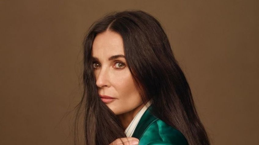 ¿Qué le pasó a Demi Moore? Impactante cambio en su rostro: VIDEO