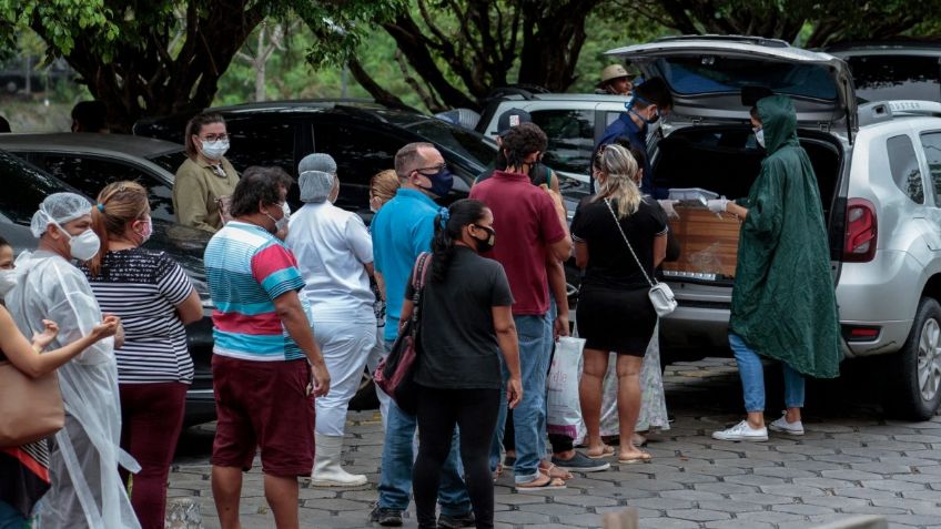 ¡Alerta en Brasil! Identifican personas infectadas con dos variantes del Covid-19