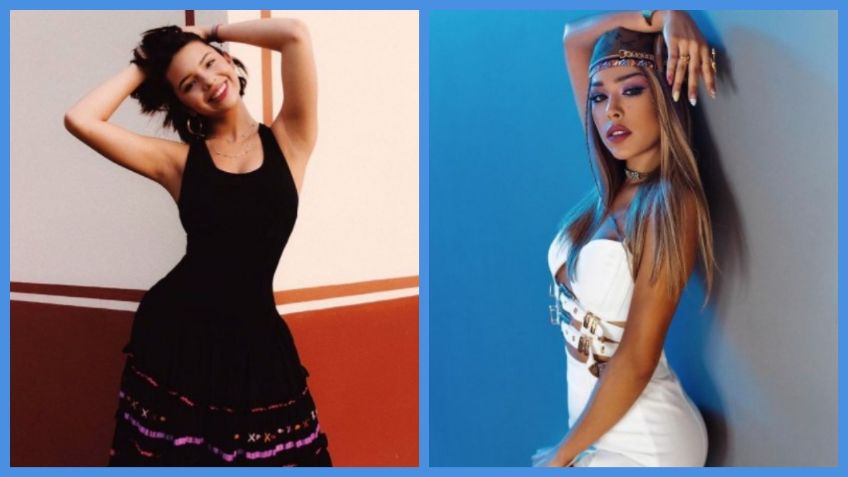 Ángela Aguilar y Danna Paola INTERCAMBIAN look de CABELLO ¿Quién es quién? FOTOS