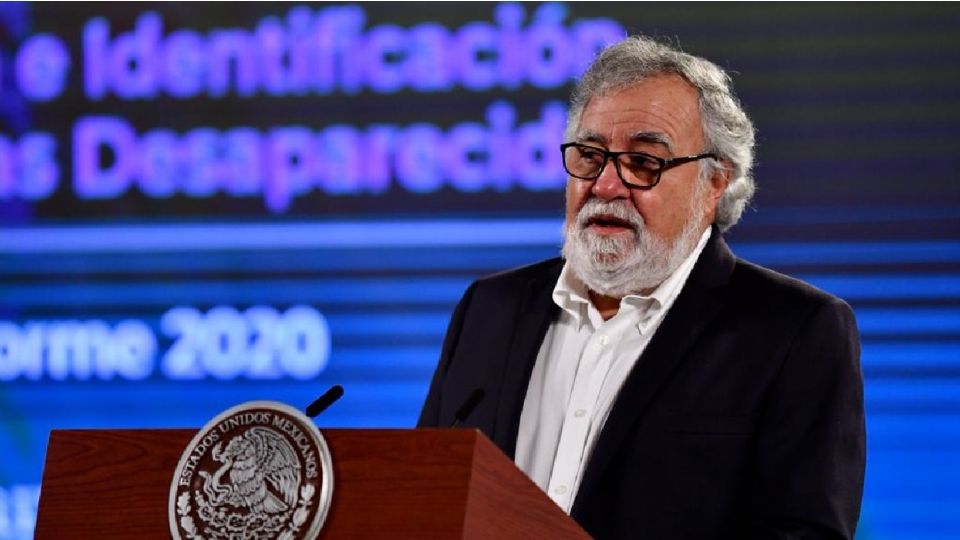 Alejandro Encinas en la Conferencia Mañanera de Palacio Nacional 
FOTO: Guillermo O´Gam