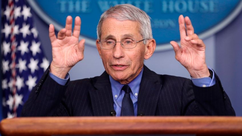 Anthony Fauci, epidemiólogo jefe de Estados Unidos, da positivo a COVID-19