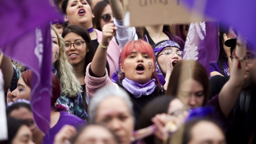 Feministas de Tampico organizan marcha para exigir el bienestar infantil