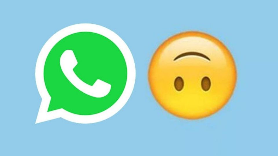 Este es el verdadero significado del emoji de la carita al revés de WhatsApp. Foto: Especial