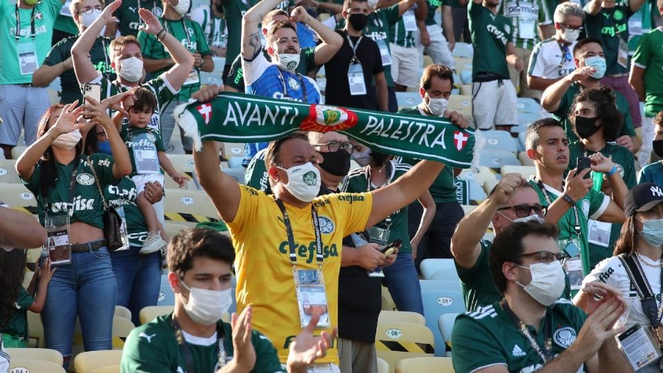 21 aficionados del Palmeiras y otro del Corinthians fueron detenidos. Foto: Archivo/ Twitter