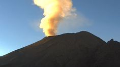 #FelizDomingo Volcán Popocatépetl regala hermosa postal del amanecer: VIDEO