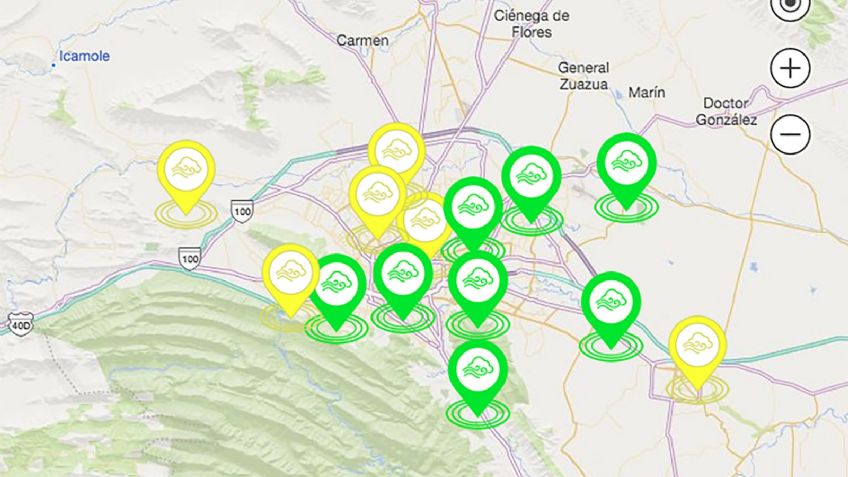 Calidad del aire Monterrey 31 de enero: buena y aceptable en toda el área metropolitana