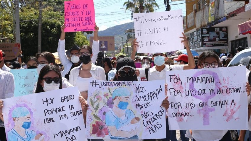 Se unen miles en Chiapas para exigir justicia para Mariana