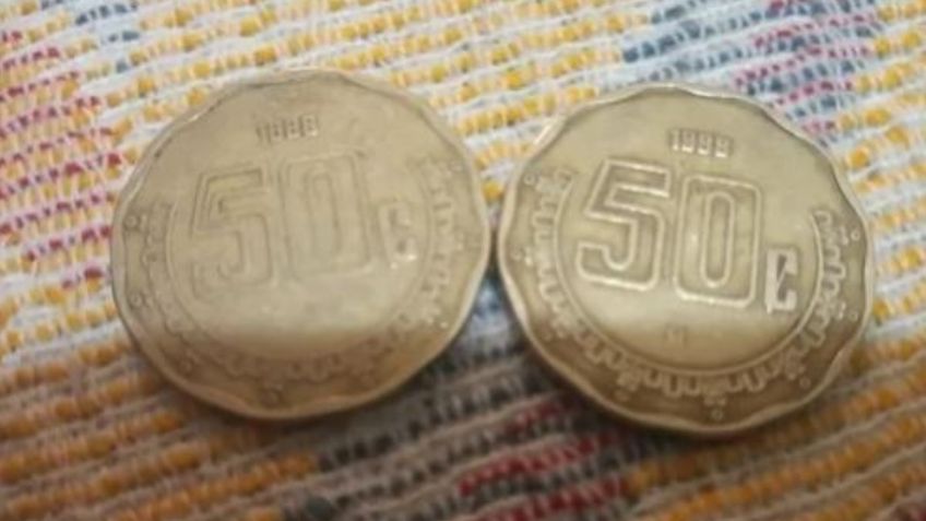 Cómo identificar las MONEDAS de 50 CENTAVOS que pueden venderse hasta en 2 mil 700 pesos