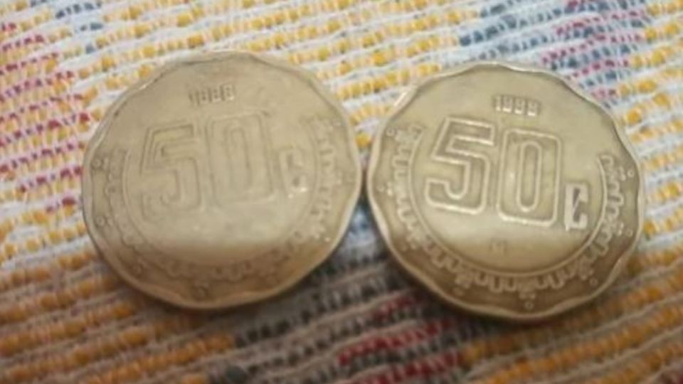 Cómo identificar las MONEDAS de 50 CENTAVOS que pueden venderse hasta en 2 mil 700 pesos. Foto: Especial