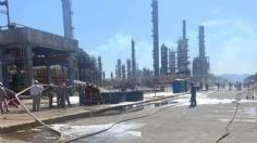 Se registra conato de incendio en Refinería de Salina Cruz