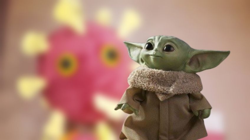 Peluche Baby Yoda es REMPLAZADO por este TIERNO juguete del COVID-19: FOTO