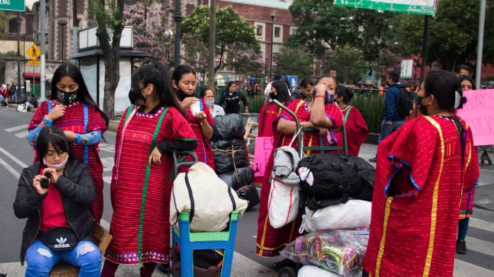 La comunidad Triqui pedirá a las autoridades el cumplimiento de los acuerdos realizados con las comunidades indígenas. Foto: Cuartoscuro