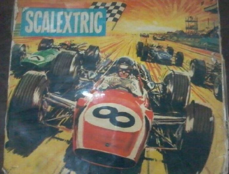 Pista Scalextric. Foto: Pinteres