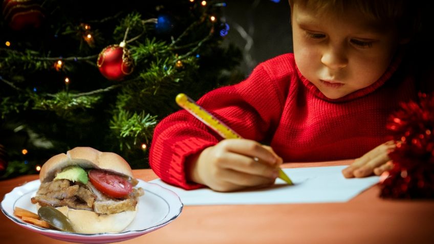 ¡Ternurita! Niño pide a los Reyes Magos que le traigan una torta de milanesa, su carta se hace viral