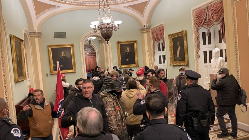 Ordenan el cierre del capitolio por amenaza de bomba: VIDEO