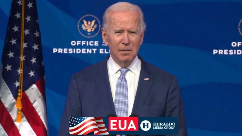 Joe Biden hace un llamado a la decencia y el orden