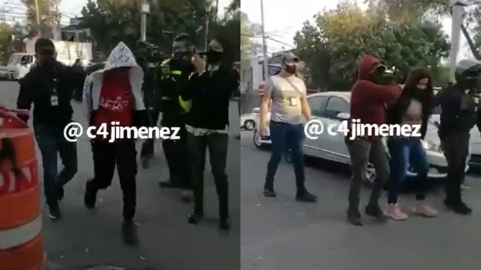 Informes preliminares de la policía, señalan que la mujer ofrecía el FOTO: @c4jimenez