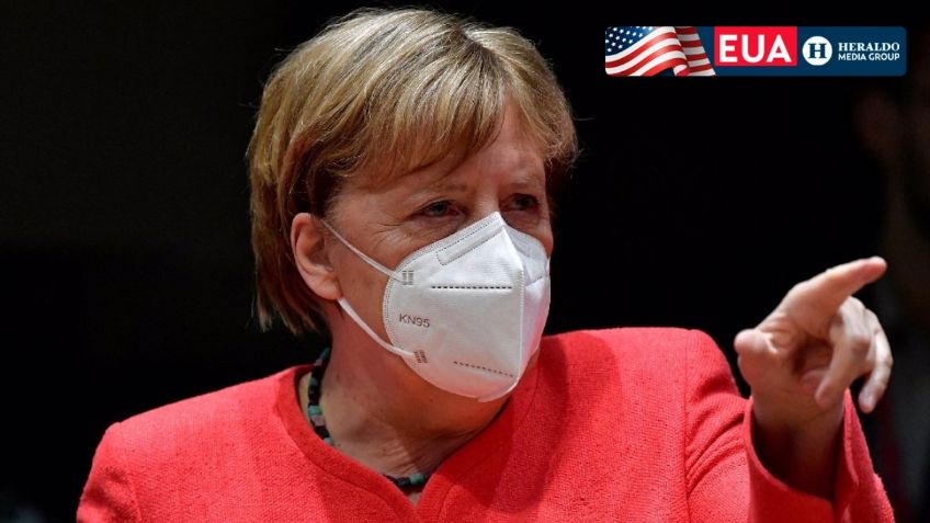 Angela Merkel condena violencia en el Capitolio y responsabiliza a Donald Trump