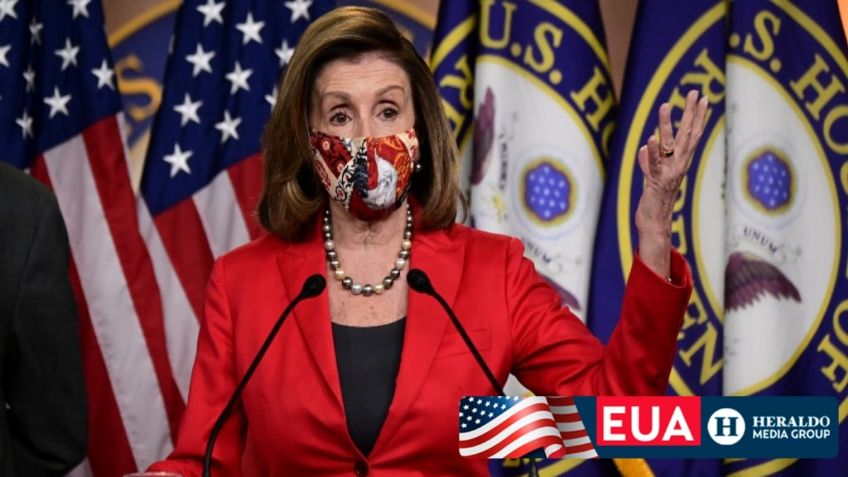 Nancy Pelosi pide invocar la Enmienda 25 y destituir a Donald Trump