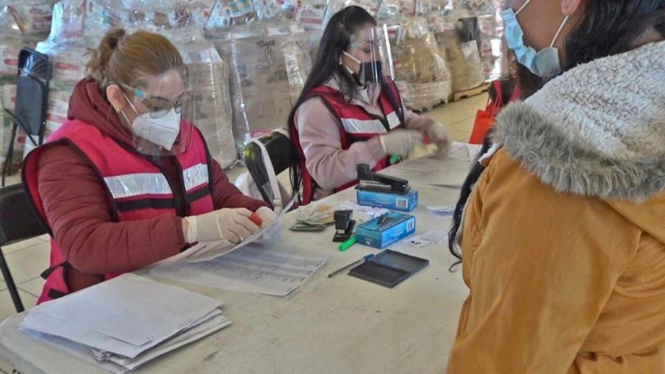 También fueron entregados 150 mil despensas extraordinarias para familias afectadas durante la pandemia