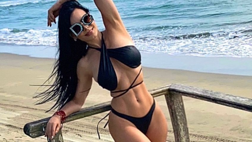 ¡De infarto! Maribel Guardia se va a la cama con seductora pijama de encaje y enseña TODO