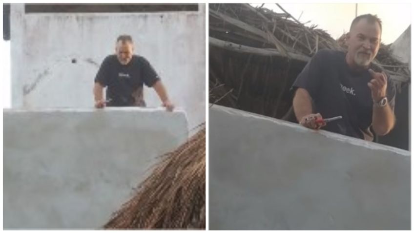 Norteamericano agrede con insultos racistas a trabajadores en Yucatán: VIDEOS