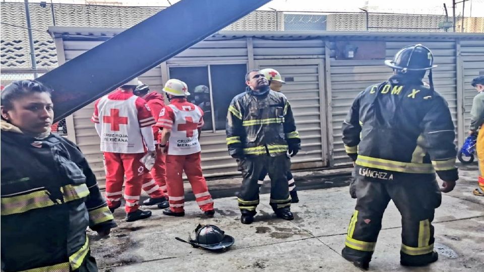 55 personas fueron atendidas por elementos de la Cruz Roja
FOTO: Gob CDMX