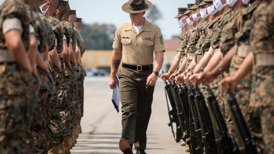 La pandemia elevó el estrés al que están sometidos los soldados (Foto: Twitter @USMC)