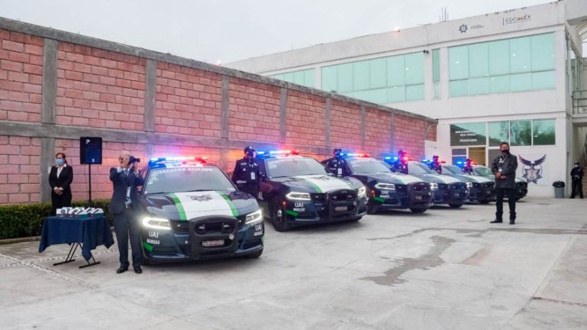 Policías del Edomex son equipados con cámaras corporales para evitar actor de corrupción