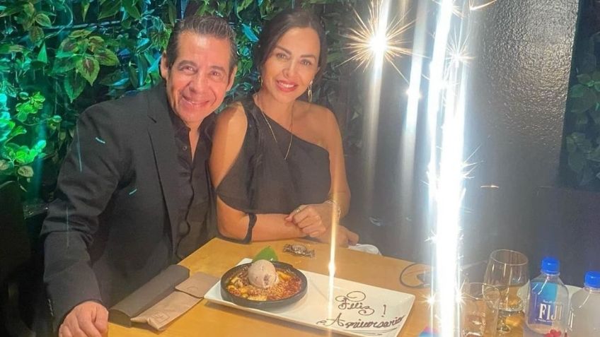 ¡Champagne, flores y mucho amor! Así CELEBRARON Yordi Rosado y su novia su primer aniversario | FOTOS