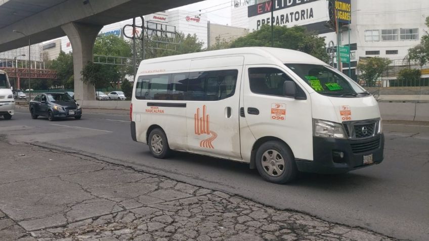 Solo 45% de unidades del transporte público del Edomex cuenta con cámaras de seguridad