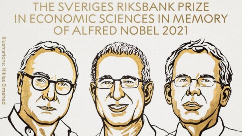 Los tres norteamericanos proporcionaron nuevos conocimientos sobre el mercado laboral. Foto: @nobelprize