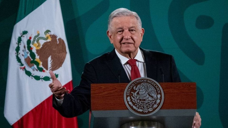 AMLO durante la Mañanera. Foto: Cuartoscuro