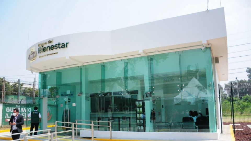 Imagen del Banco del Bienestar en la Ciudad de México. Foto: Cuartoscuro