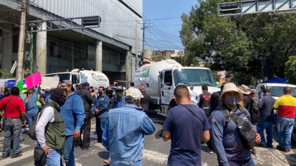 La circulación en la zona se encuentra colapsada. Foto: Especial