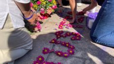 Familiares de Melanie joven asesinada por su jefe en Xonacatlán, instalan memorial en su honor