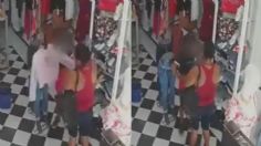 Madre e hija roban ropa en tienda de Tampico, Tamaulipas: VIDEO