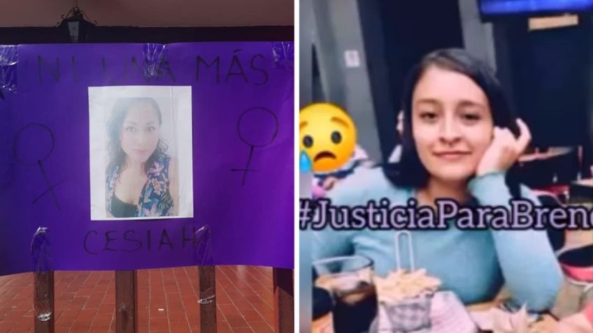 Brenda y Cesiah fueron asesinadas por sus parejas; familiares exigen justicia