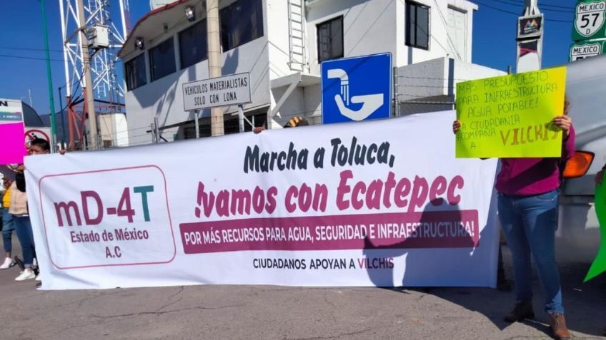 Vecinos de Ecatepec se unen a Fernando Vilchis para exigir más recursos para el municipio