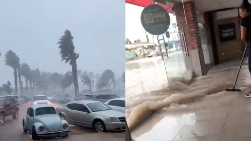 Los Mochis: Pamela provoca severas inundaciones en Sinaloa tras fuertes lluvias | VIDEOS