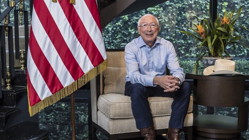 Ken Salazar: "Tenemos una responsabilidad juntos para combatir al crimen y narcotráfico"