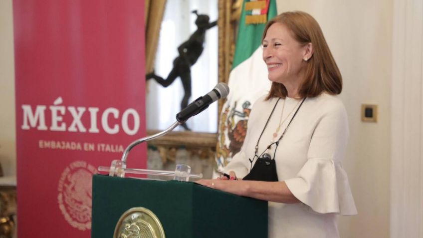 Tatiana Clouthier se reúne con la Asociación Económica de México en Italia