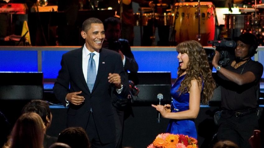 Así fue la noche que THALÍA bailó con Barack OBAMA y la Primera Dama se puso CELOSA: VIDEO